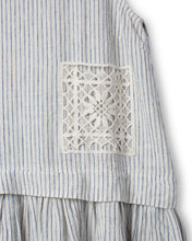 Ewa I Walla Febe Striped Linen Dress 55961 SS26