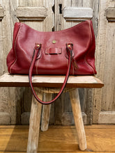 Preloved Red Leather Bag