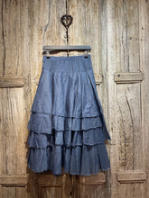 Preloved EWA I WALLA Blue Tine Skirt
