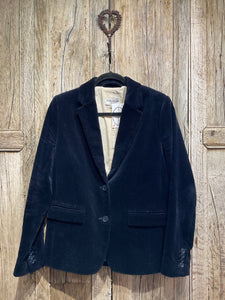 Preloved YOU MUST CREATE Navy Cord Jacket