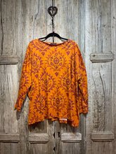 Preloved ESKANDAR Orange Print Shirt