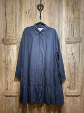 Preloved YMC Navy Cotton Button Tunic Shirt