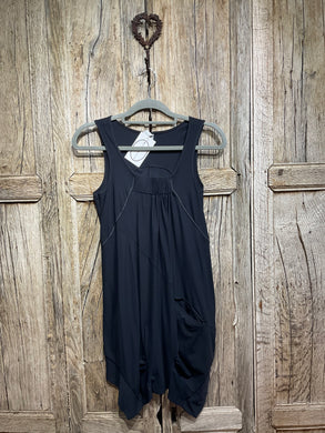Preloved Deca de Vous a Nous Black Vest Dress