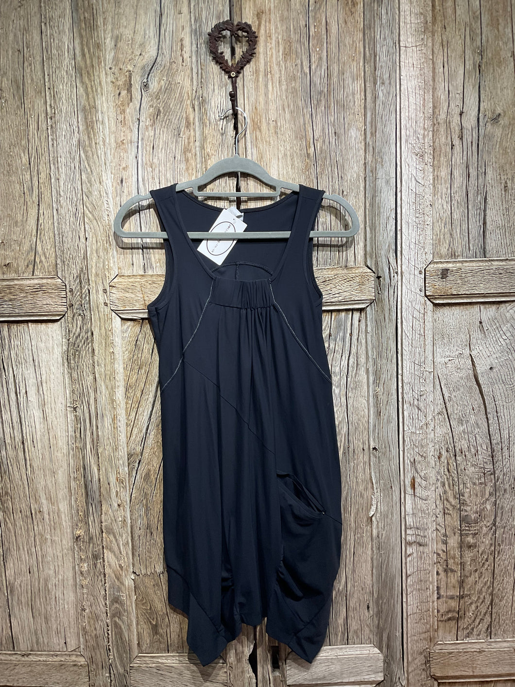 Preloved Deca de Vous a Nous Black Vest Dress