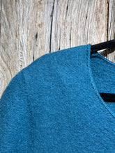 Preloved GUDRUM Teal Boiled Wool Coat
