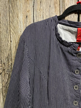 Preloved Ewa i Walla Stripe Cotton Coat