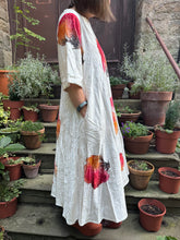 Khara Kapas Velvet Cream Poppy Dress