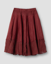 Ewa i Walla Burgundy Pirjo Skirt 22253 AW24