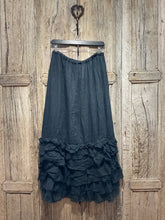 Preloved Privatsachen Black Rami Cotton Skirt