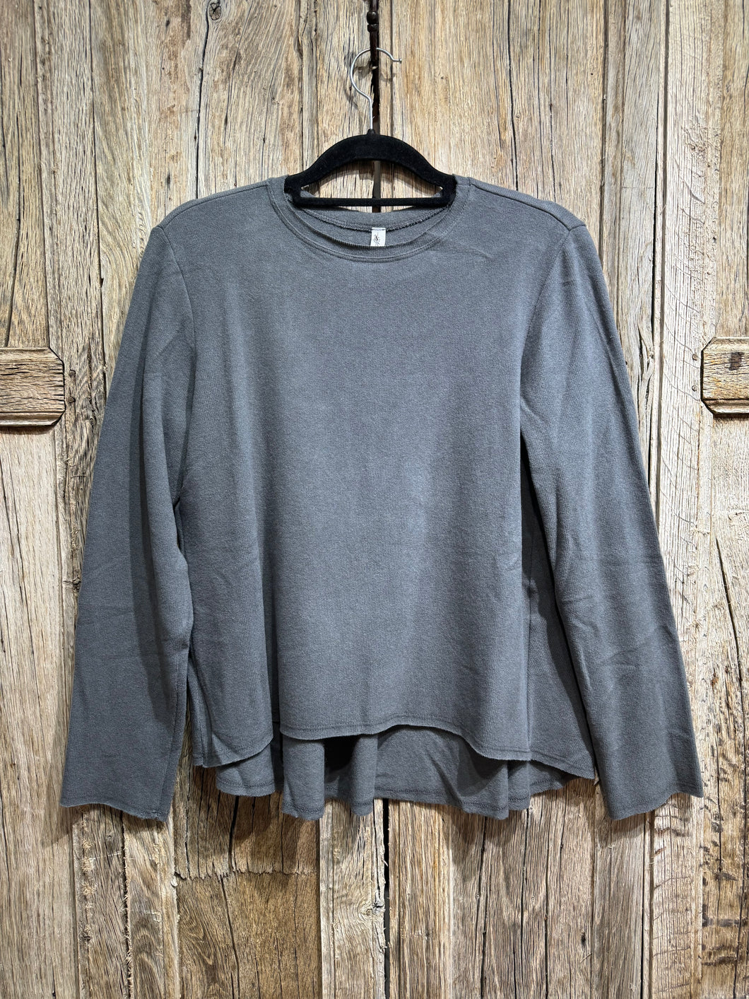 Knit Knit Cotton Mix Jumper K54 Grigio Scuro AW24