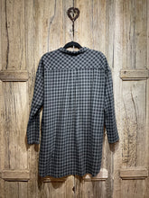 Preloved Neirami Black and Grey Check Shirt