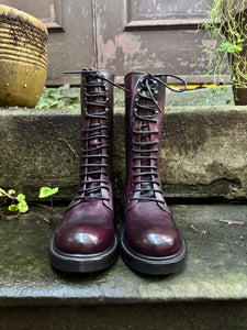 1725.a Burgundy Leather Boot AW24