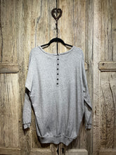 Preloved SUZY D Long Grey Sweater