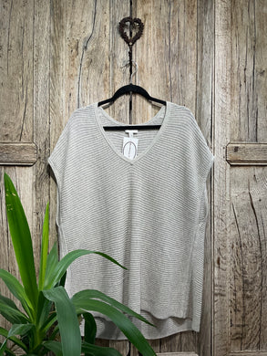 Preloved WHITE COMPANY Wool/Cashmere Light Grey Tank