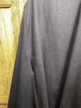 Preloved Navy Wool Pinafore Dress