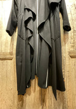 Preloved SARAH PACINI Black Edge to Edge Coat