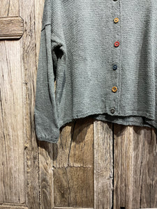 Handknits by Me Recycled Denim Slouchy Cardigan