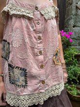 JLS Stripe Cotton Appliqué Vest 1076