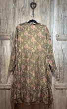 Preloved Les Ours Brown Floral Dress