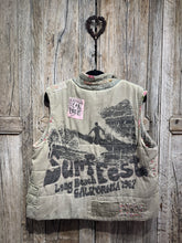 Magnolia Pearl Preloved Washed Indigo Surf Fest Vest 069