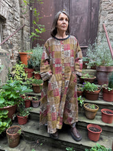 JLS Patchwork Cotton Dress Coat D48C