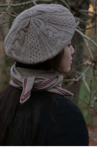 Oats & Rice Bronte Mocha Brown Cashmere Scarf OR25-NS01