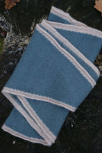 Oats & Rice Austen Airforce Blue Cashmere Scarf OR25-NS02
