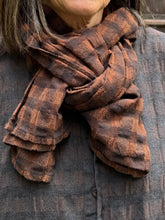 THING Tabacco Soft Check Scarf 7308 AW26