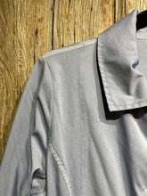 Preloved Manesera Blue Jacket Raw Edge