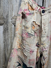 Magnolia Pearl Preloved Arborist Printed Bobbie Trousers 344