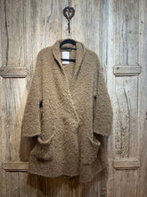 Preloved GRIZAS Caramel Alpaca Mix Wool Cardigan
