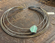 Katerina Vassou Silver plated necklace with Aquamarine