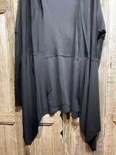 Preloved CREA CONCEPT Black Wool Long Cardigan