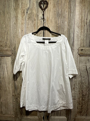 Preloved Marina Rinaldi White Tunic