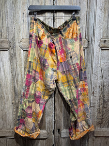 Magnolia Pearl Preloved Honeybee Quiltwork Miner Pants 783