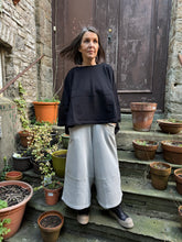 Sort Aarhus Black Oversized Jersey Top SA2174 SS26