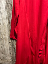 Preloved ZANZEA Long Red Dress with Zip Detail