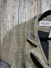 Magnolia Pearl Preloved Teddy Check Jacket