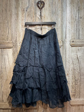 Preloved EWA I WALLA Black Tine Skirt