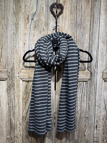Mama B COTTO Riga Antracite Scarf AW25