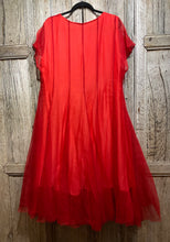 Preloved Red Silk Dress