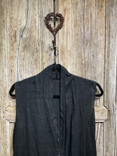 Preloved Black Linen Jumpsuit