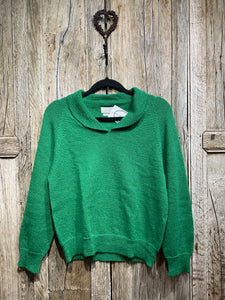 Preloved TOAST Emerald Green Knit Jumper