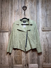 Preloved MY SOUL Green Textured Jacket