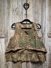 Les Ours Azel Court Layering Patchwork Vest AW25
