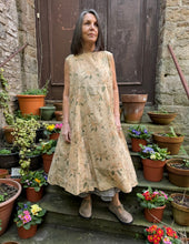 JLS Flaired Sleeveless Floral Print Dress D07