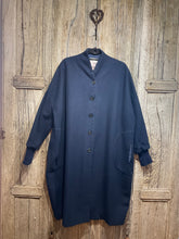 Preloved Hannoh Wessel Navy Wool Coat