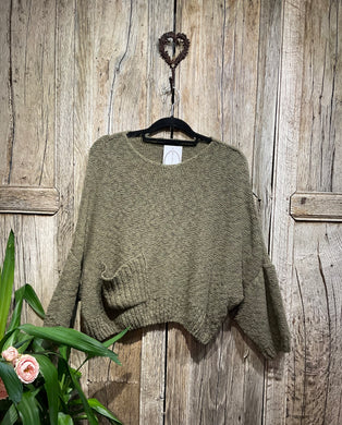 Preloved LURDES BERGADA Green Jumper