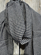 THING Mini Check Anthracite Scarf 7087 AW25