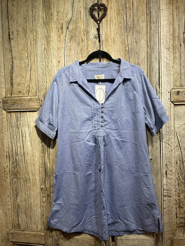Preloved Toast Blue Shirt